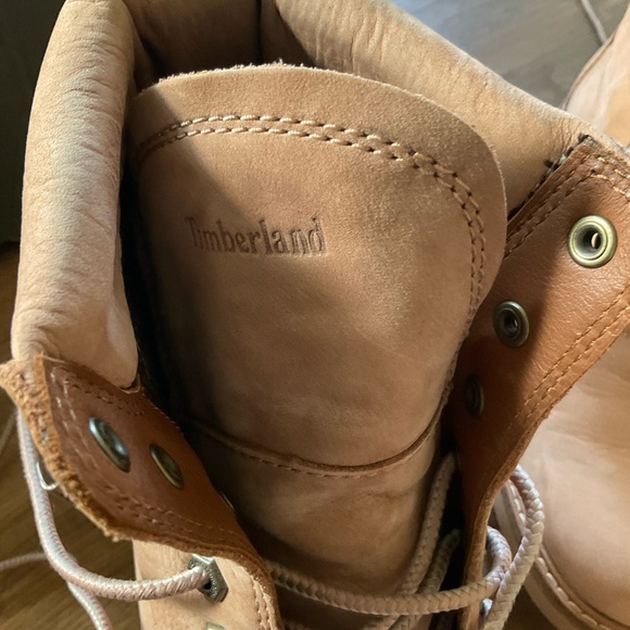 Timberland Women's Courmayr Lace-Up Blush Boots Sz 8.5M - Picture 8 of 9